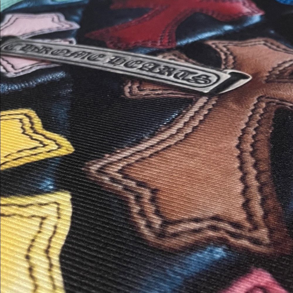 Chrome Hearts Multicolor Cross Design Rug - Picture 5 of 5